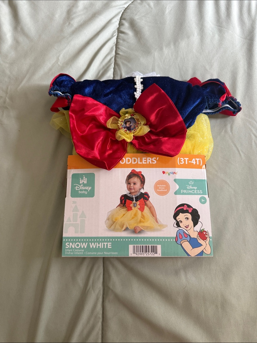 Disney Snow White Toddler Costume - Blue, Yellow & Red